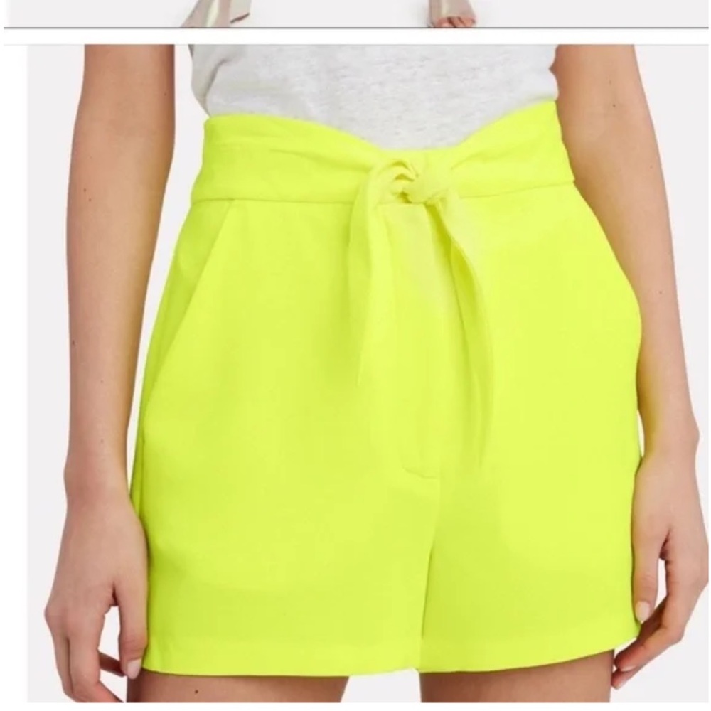 Alc Revolve Kerry lime neon shorts size 8 new with tags retail $325